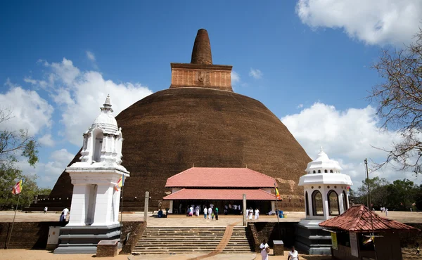 Abhayagiri Dagoba, Abhayagiri Manastırı, Sri Lanka, Asya.