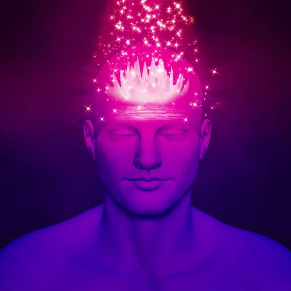 Power of  Meditation — Stock Photo, Image