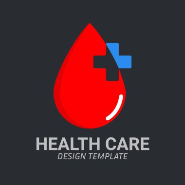 sağlık hizmeti Logosu Simgesi Yaratıcı Tasarım Şablonu