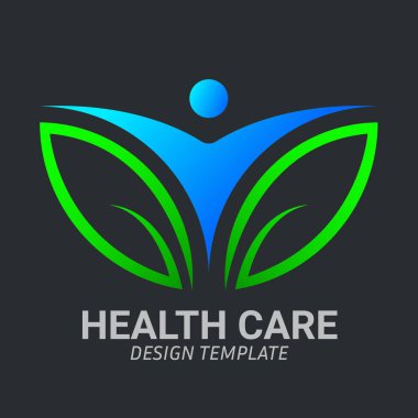 sağlık hizmeti Logosu Simgesi Yaratıcı Tasarım Şablonu