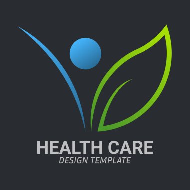 sağlık hizmeti Logosu Simgesi Yaratıcı Tasarım Şablonu