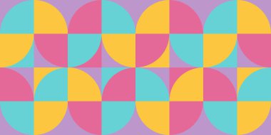  Basit şekilli geometri minimalistik sanat eseri posteri. Soyut vektör desen tasarımı.