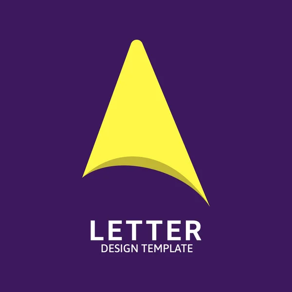 Lettre Initiale Logo Icon Concept Modèle Conception Emblème Alphabet Minimal — Image vectorielle