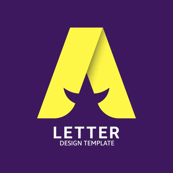 Carta Inicial Icono Logo Concepto Plantilla Diseño Emblema Alfabeto Mínimo — Archivo Imágenes Vectoriales