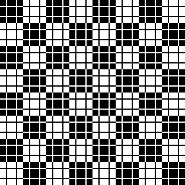 Ilusión Patrón Abstracto Blanco Negro Patrón Monocromático Ilusión Óptica Arte — Archivo Imágenes Vectoriales