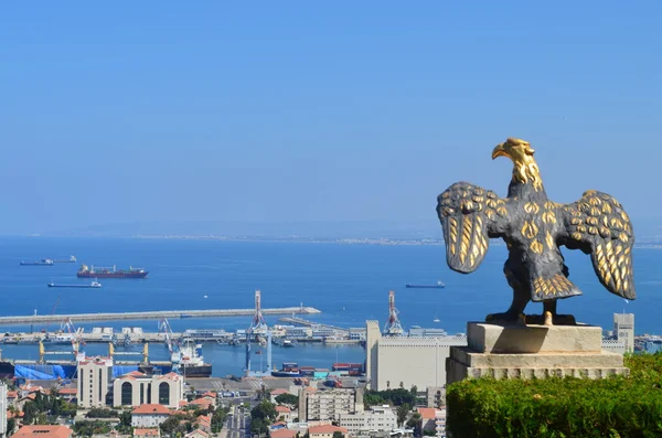 El puerto de Haifa — Foto de Stock
