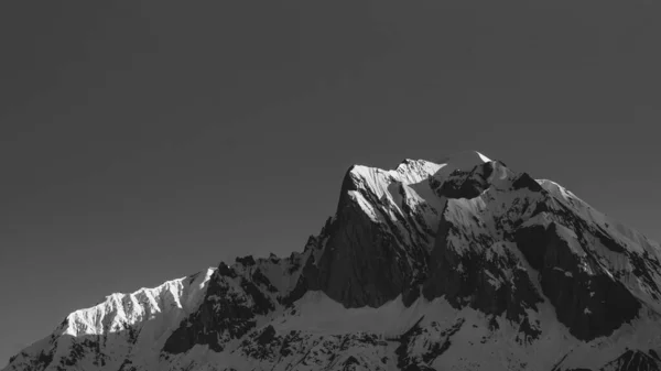 Панорамный Вид Каракорумский Хребет — стоковое фото