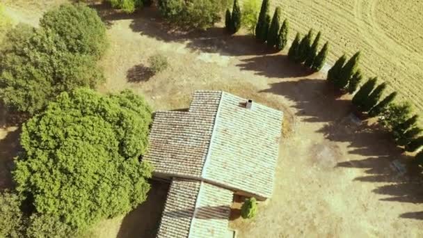 农村的圣坛 纳瓦拉 西班牙 空中风景 — 图库视频影像