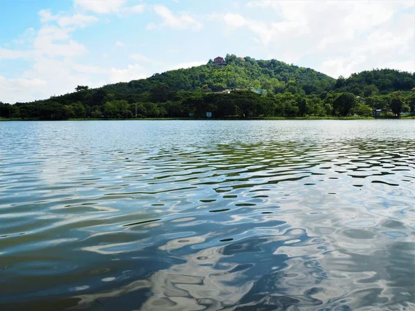 Lago Fantástico Bonito Parque — Foto de Stock