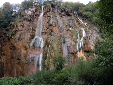 Hırvatistan. Sihirli Plitvice Gölleri ve Şelaleler.