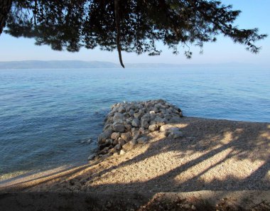 Hırvatistan 'da Adriyatik denizi