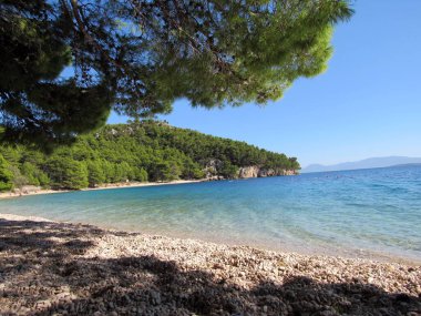 Hırvatistan 'da Adriyatik denizi