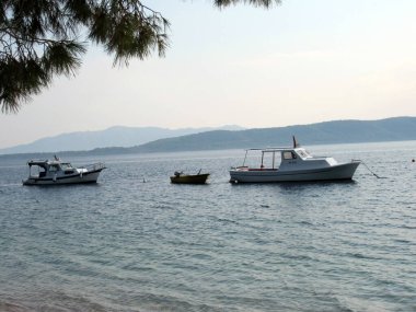 Hırvatistan 'da Adriyatik denizi