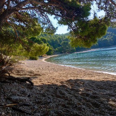 Hırvatistan 'da Adriyatik denizi