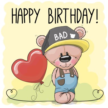 Sevimli çizgi Teddy