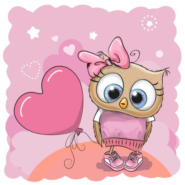 Balon kızla baykuş