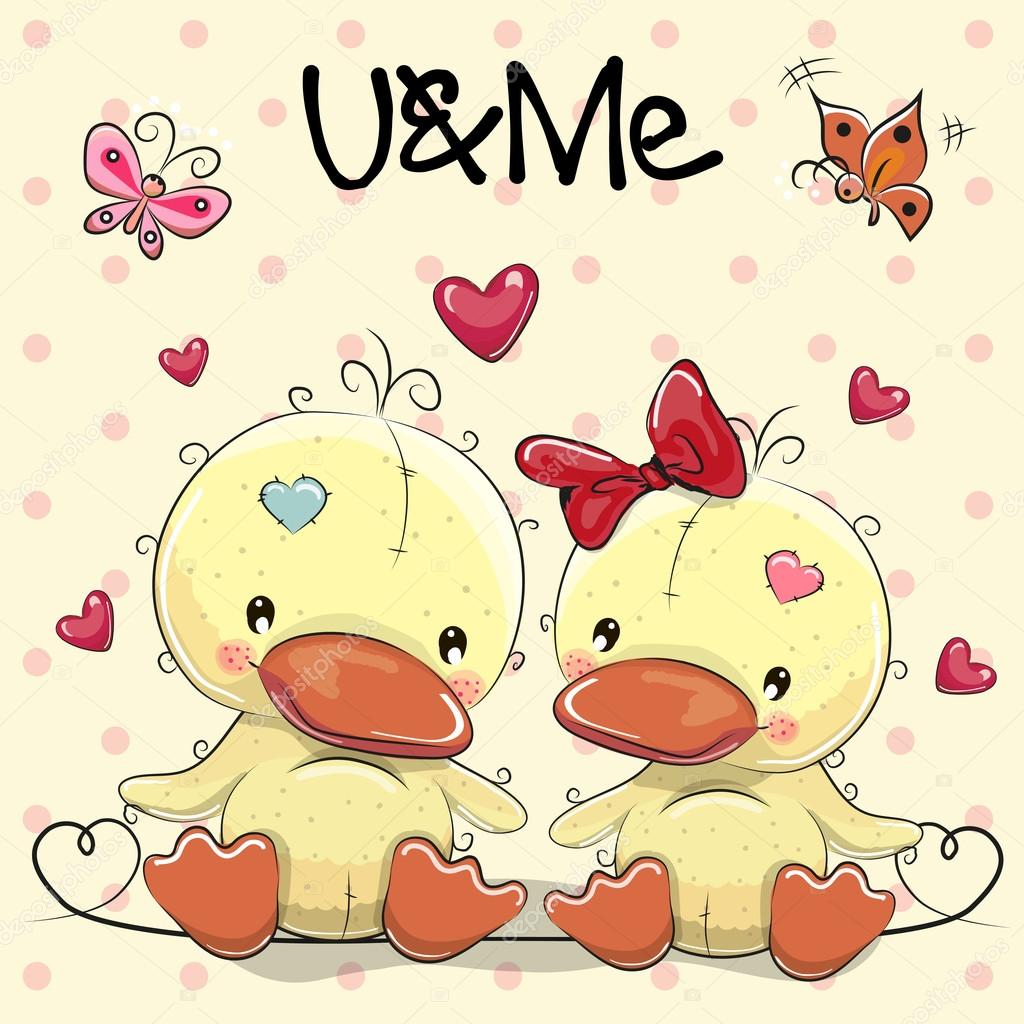 Patos enamorados imágenes de stock de arte vectorial | Depositphotos Patos enamorados imágenes de stock de arte vectorial | Depositphotos