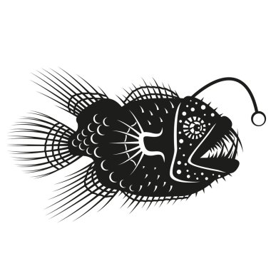 Download Angler Fish Anglerfish Free Vector Eps Cdr Ai Svg Vector Illustration Graphic Art