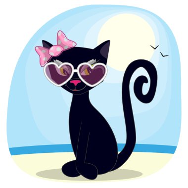 Kedi güneş gözlüğü