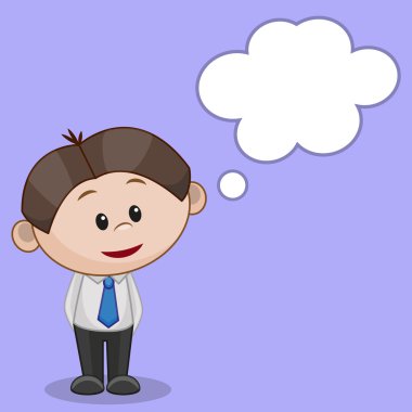 Bulut ile sevimli çocuk