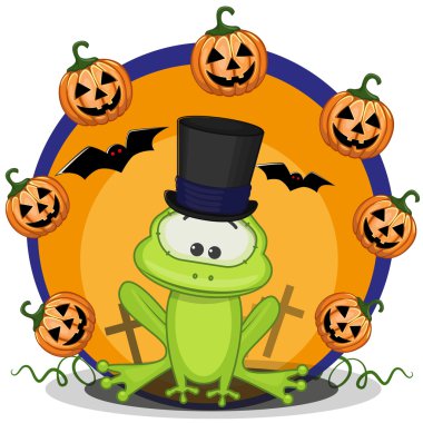 Cadılar Bayramı kurbağa kabak ile