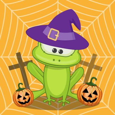 Cadılar Bayramı kurbağa kabak ile