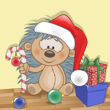 Mutlu Noel Baba kirpi