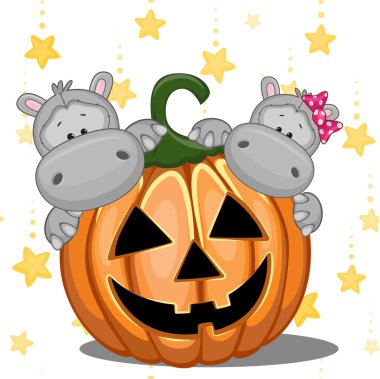 Cadılar Bayramı suaygırları kabak ile