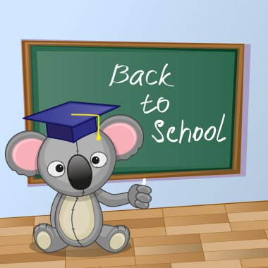 Sınıfta karikatür Koala yazdı