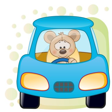 Bir arabanın içinde fare