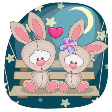 Şirin severler tavşan