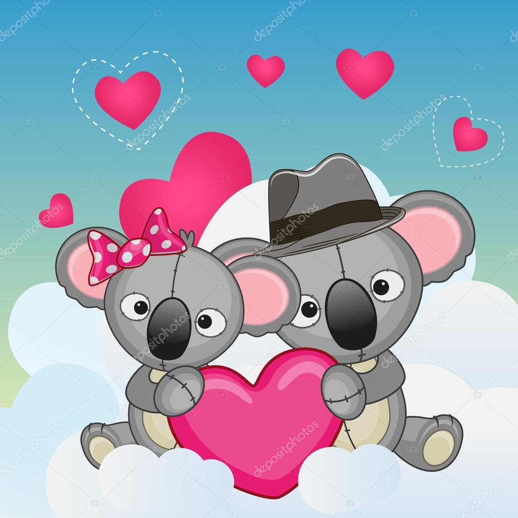 Lovers Koalas Vector Image By C Reginast777 Vector Stock Lovers Koalas Vector Image By C Reginast777 Vector Stock