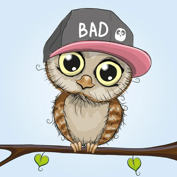 Cute Owl — Stock Vector