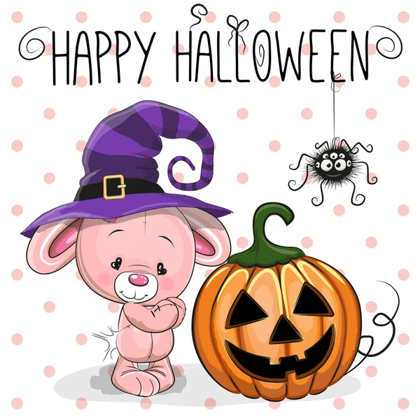 Halloween nyúl — Stock Vector