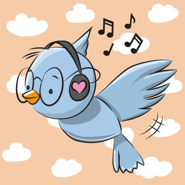 Kulaklıklar ile kuş