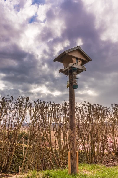 Pájaro hause en el jardín — Foto de Stock