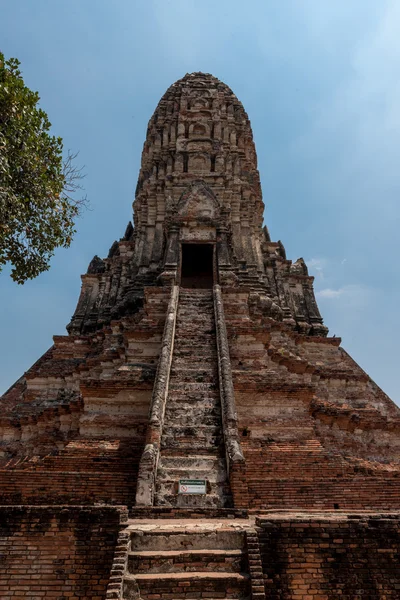 O templo de Ayutthaya — Fotografia de Stock