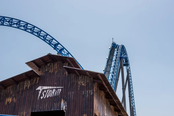 bir roller coaster İtalya