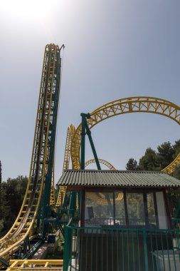 bir roller coaster İtalya
