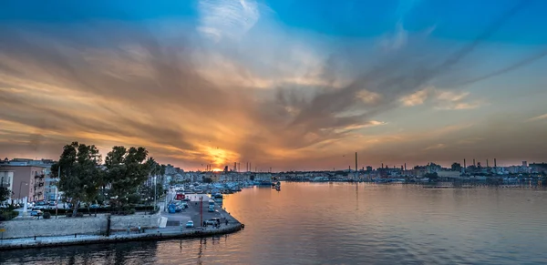 Taranto in Italië Rechtenvrije Stockafbeeldingen