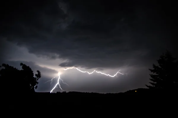 雷霆 — 图库照片