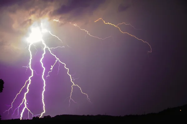 雷霆 — 图库照片