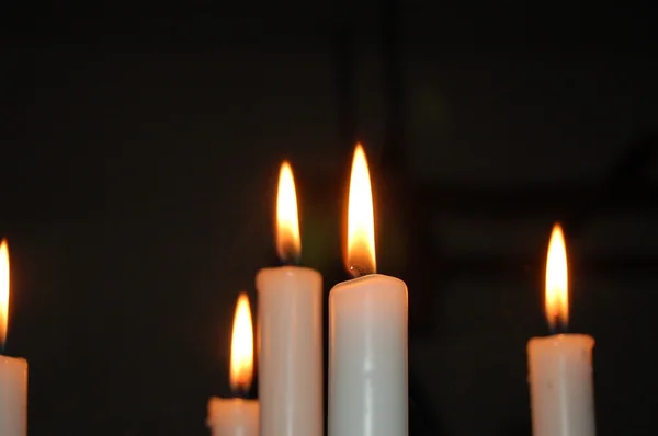 Lumière des bougies — Photo