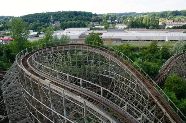 Berg- och dalbana — Stockfoto