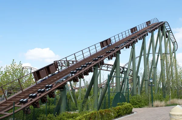 Berg- och dalbana — Stockfoto