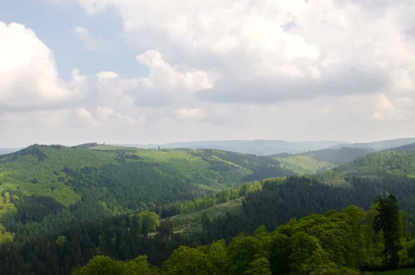 Berg- og dalbane – stockfoto