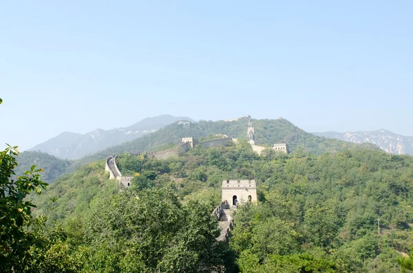 Große Mauer aus Porzellan — Stockfoto