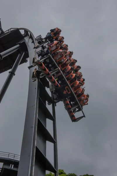 Roller Coaster w Anglii — Zdjęcie stockowe