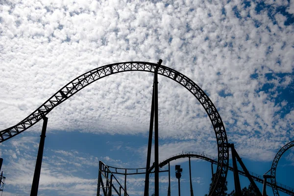 Rollercoaster em England — Fotografia de Stock