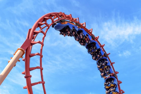 Rollercoaster w Ameryce — Zdjęcie stockowe